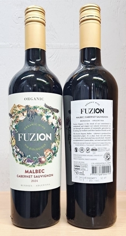 Red Wine - Fuzion Malbec Cabernet Organic